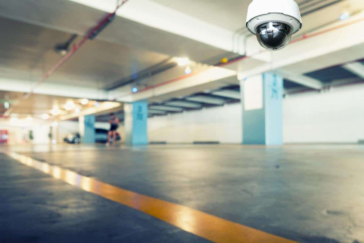 security cam in garage